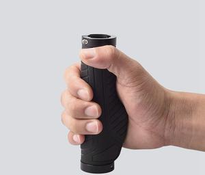 Dağ Bisikletleri için Kaymaz Bisiklet Tutamakları Katlanır Bisikletler Çift Kilitli Bar Uçlu Şok Emici Kauçuk Gidon Tutamakları - Product Image 4
