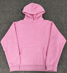 เสื้อสเวตเชิ้ตผู้ชายขายส่ง พิมพ์โลโก้ ทรงโอเวอร์ไซส์ ผ้าฝ้าย 100% 450gsm พิมพ์ลายพัฟฟ์ เสื้อฮู้ดดี้สตรีทแวร์เนื้อหนา - Product Image 5