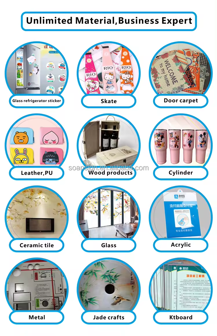 uv flatbed printer 9060 mt