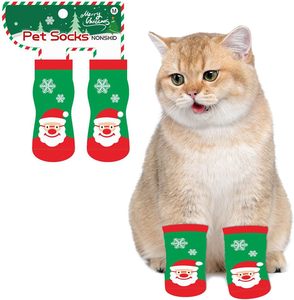 Merry Christmas Gift for Pet <b>Cat</b> and Dog <b>Sock</b> Anti-slip and Warm Winter Knitted Christmas Pet <b>cat</b> and Dog <b>Socks</b> - Product Image 6