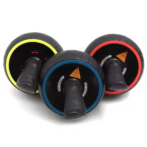 Yiwu chuyên nghiệp thiết bị tập thể dục phòng tập thể dục AB bánh xe con lăn với quỳ pad cho đào tạo cơ bắp và bụng tập thể dục - Product Image 2
