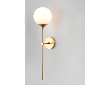 Modern LED Glass <b>Sconce</b> Wall <b>Light</b> with E26 Bulb Base - Product Image 1