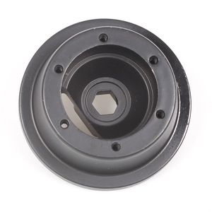 Adaptateur de moyeu de roue 120 mm PCD 4 trous en alliage d'aluminium noir pour Ford Mustang, mise à niveau et rénovation - Product Image 3