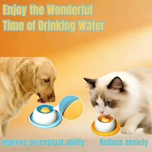 Nouveau Bol Anti-Anxiété 2026 avec Balle Rotative Personnalisable – Bol à Lécher Durable pour Chien – Jouet à Lécher pour Chien - Product Image 2