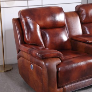 <strong>2026</strong> <strong>New</strong> Supplier Hot Selling Leisure Adjustable Top Grain Leather Electric Private Cinema <strong>Recliner</strong> Home Theater Sofa - Product Image 2