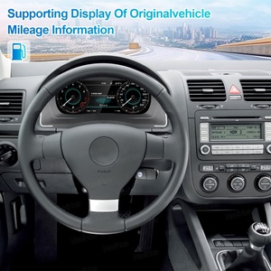 หน้าปัดดิจิตอล Navihua สำหรับรถยนต์ Volkswagen VW Golf 5 ปี 2006 อัพเกรดมาตรวัดความเร็วแบบดิจิตอล จอ LCD ระบบ Linux สำหรับแผงหน้าปัดรถยนต์ - Product Image 4