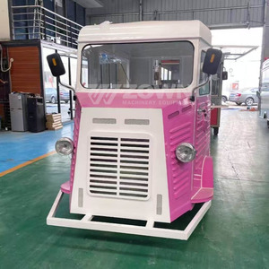 Mobile <b>Ice</b> Cream Food Cart <b>Small</b> Fast Food Trailer Snack <b>Machines</b> Food Truck for Sale Fast Food Business - Product Image 1