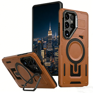 Funda Personalizada <span class=keywords><strong>para</strong></span> Teléfono Móvil S26/25/24/23 Ultra, Diseño Nuevo, TPU + PC, Carga Inalámbrica Magnética, Soporte <span class=keywords><strong>para</strong></span> Cámara - Product Image 2