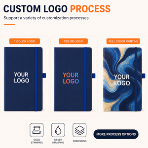 Carnet promotionnel haut de gamme A5 A6, cadeau d'affaires personnalisé, carnet de haute valeur avec logo personnalisé - Product Image 3