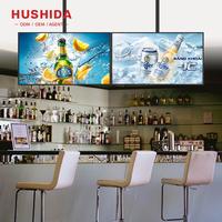 Vente en gros 43 pouces Restaurant Intelligent Kfc Restauration rapide Café Menu Affichage Led Menu Affichage Lcd Pour Menu