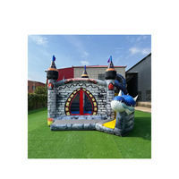 Toboggan de videur sec humide Commercial combo gonflable moonwalk gonflable château sautant toboggan de maison de rebond pour enfants adultes