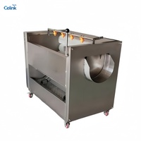 Industriële automatische aardappel- en cassave-schilmachine, commerciële aardappelschilmachine