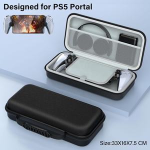 Sac d'accessoires de jeu vidéo en EVA dur personnalisé pour PS5 <span class=keywords><strong>Portal</strong></span> Remote Player Étui de voyage compatible avec le transport <span class=keywords><strong>Steam</strong></span> Deck - Product Image 4