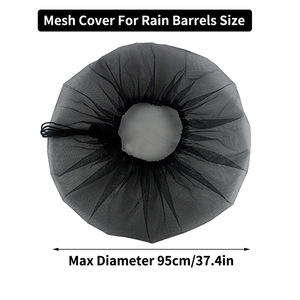 Rainwater Collector Net Cover Plastic Tank Protection For Rain Barrel Water Storage - Product Image 2