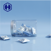 Pots de stockage en plastique PET carrés transparents couvercles poignée pour stocker des collations de sucre bonbons pour biscuits chocolats nourriture pour bébé pour