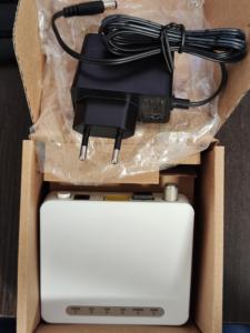 Mini unité de réseau optique XPON ZC-501T avec interface de signal de télévision CATV intégrée, terminal fibre optique haut débit GE unique - Product Image 1