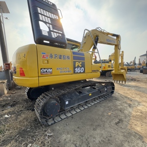Excavatrice compacte Komatsu PC160 8 16T pour la remplacement des égouts urbains et la rénovation des conduites d'eau - Product Image 2