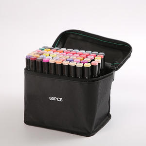 Marqueurs d'art à alcool pour croquis, 12/24/30/40/60/80/168 couleurs, ensemble de marqueurs manga, fournitures scolaires d'art, marqueurs à alcool - Product Image 3