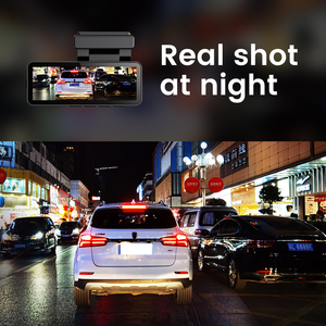 Dash Cam WiFi a Doppia Lente con Registrazione Anteriore e Posteriore, Registrazione in Loop, Sensore G, Visione Notturna, Tracciamento GPS del Percorso - Product Image 6