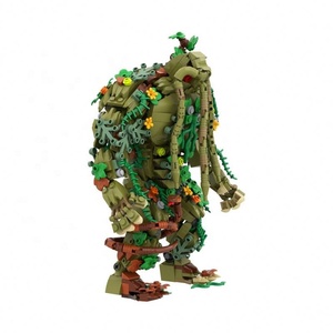 Funbuild Homem-Coisa Tijolos <span class=keywords><strong>Building</strong></span> <span class=keywords><strong>Blocks</strong></span> Brinquedos Monstro do Pântano Lobisomem por Noite Puzzle Brinquedos <span class=keywords><strong>Building</strong></span> Block Brick - Product Image 4