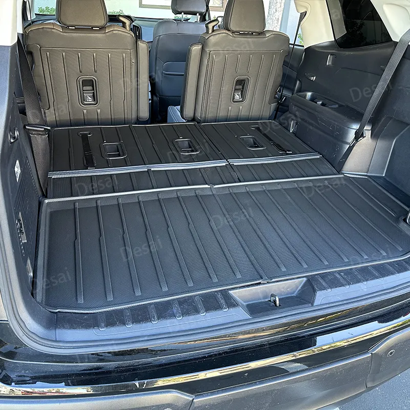 Revestimiento de carga formado al vacío TPE de primera calidad y protectores de respaldo de asiento para Subaru Ascent 2019-2023