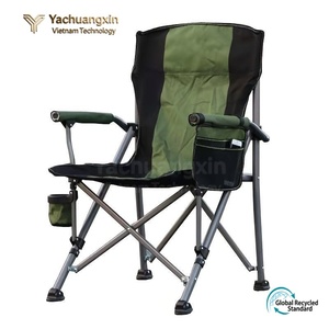 Silla Plegable para Exteriores, Marco de Aluminio, Tela Oxford, Respaldo Alto, Portátil, para Camping, Jardín, Estilo Casual - Product Image 4