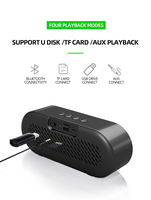 Haut-parleur Bluetooth sans fil avec radio FM, carte TF, design cool de hibou, personnalisé, étanche, DJ, basses, disco, LED flash, pour fête