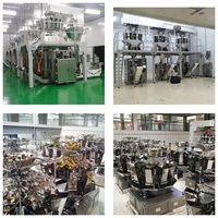 Semi-automatique Usine CE économique 10kg noix de pécan 14 têtes combinaison peseur manuel collecte machine d'emballage