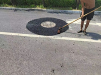 Kaltasphalt 25kg in Säcken Bitumen Asfalto Polimero Asphalt Straßenreparaturmaterial Bitumen Gilsonit Granulat Bitumen