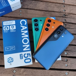 Teléfono Camon 50 Pro con opción de varios colores, reproducción de música, doble SIM, desbloqueado global, ultraconveniente, teléfono desbloqueado max. - Product Image 1