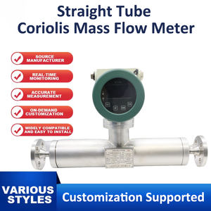 Chinese fabrikant hoogprecisie 0,2% vloeistof rechte pijp type <span class=keywords><strong>Coriolis</strong></span> flowmeter gasdensitometer <span class=keywords><strong>Coriolis</strong></span> massastroommeter - Product Image 2