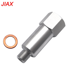 อะแดปเตอร์เซ็นเซอร์วัดอุณหภูมิน้ำหล่อเย็นแบบยาว M12x1.5 3/8 NPT สำหรับเปลี่ยนเครื่องยนต์ LS รุ่นใหม่ ขนาด 64 มม. ทำจากอะลูมิเนียม/สแตนเลส ติดตั้งแบบยึดติดโดยตรง - Product Image 6
