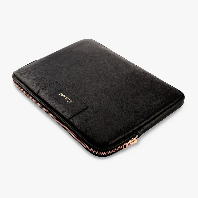 Custom Slim Waterproof Pu Leather Bag For Macbook Pro 13 Laptop Sleeve