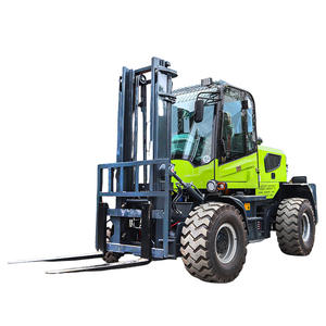 Chariot élévateur multifonctionnel à quatre roues motrices avec levage hydraulique complet de 3 tonnes/5 tonnes - Product Image 5