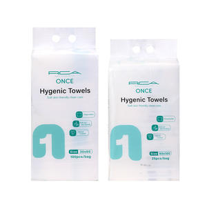 อาร์ซีเอ ออนซ์ ไฮเจนิค ทาวเวลส์ 30x60 100 ชิ้น ผ้าเช็ดทำความสะอาดแบบใช้แล้วทิ้ง เนื้อนุ่ม อ่อนโยนต่อผิว ดูแลทำความสะอาด - Product Image 1