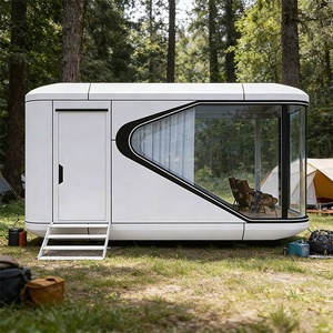 Mini-maison conteneur préfabriquée, maison capsule spatiale - Product Image 5