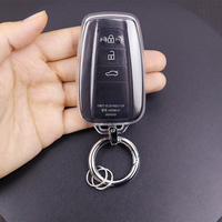 Accessoires de protection de clé de voiture en TPU transparent en stock dans l'usine chinoise pour Toyota CHR, Prado 2017/2018, Prius, Camry, Corolla et RAV4