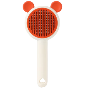 ペット脱毛ブラシセルフクリーニング犬用スライディングブラシマッサージ歯犬用グルーミングブラシ猫用ペットグルーミング用品 - Product Image 4