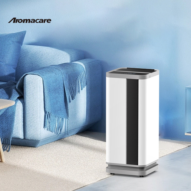Living Room Floor Stand Movable Big Commercial Use Large Air Purifier for Office