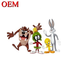 Figura de personaje de película 3D de TPR personalizado, juguete flexible con forma de Animal de dibujos animados, OEM - Product Image 3
