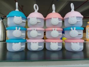 Campione gratuito prezzo di fabbrica Dispenser latte per bambini scatola contenitore 3 strati portatili per bambini Snack cibo per bambini prodotti per bambini - Product Image 6