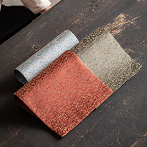 Tapis de théière de style chinois, isolant thermique, antidérapant, imperméable, petit chemin de table pour la cérémonie du thé Kung Fu - Product Image 3