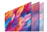 Écran LED intelligent M-Shine 162 pouces, résolution 2K/4K, Full Color Flip Chip COB, contraste élevé, SDK, mur vidéo, affichage de bienvenue, éducation