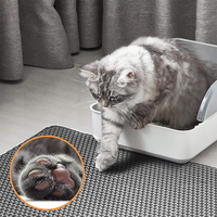 Tapis de litière imperméable Double couche pour chat