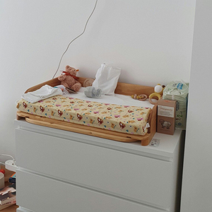 Hot bán trẻ sơ sinh bằng gỗ tã thay đổi bảng tiết kiệm không gian rắn gỗ bé thay đổi Bảng tập tin đính kèm - Product Image 2