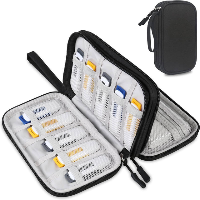 USB Flash Drive Case Thumb Drive Holder Case Portable Electronic Accessories Storage Bag