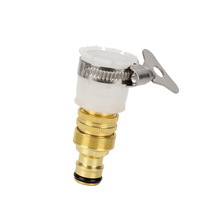 Raccords de tuyau d'arrosage en laiton, connecteur rapide pour tuyau, adaptateur universel pour robinet, connecteur de robinet