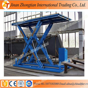 Dijual peralatan angkat mobil lift gunting mobil diakui CE - Product Image 4