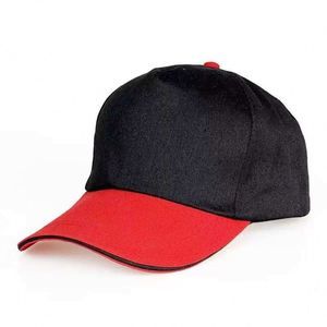 Casquettes de baseball ajustables à visière incurvée en velours côtelé bicolore, personnalisables avec étiquette, pour hommes – Meilleures ventes - Product Image 2
