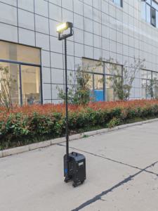 3M alta visibilidade móvel LED <span class=keywords><strong>Light</strong></span> Tower Mini-tipo com mastro telescópico bateria IP65 recarregável para iluminação exterior - Product Image 3